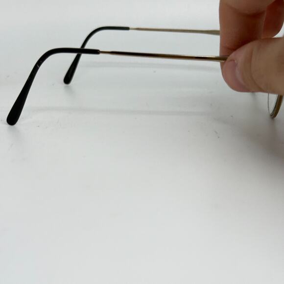 Sergio Tacchini ST 1005 Gold Round Sunglasses Frames Italy Designer 19892 - Picture 4 of 7